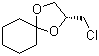 structure of CAS# 139892-53-8, (R)-2-(氯甲基)-1,4-二氧杂螺[4.5]癸烷