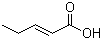 CAS # 13991-37-2, trans-2-Pentenoic acid, (E)-Pent-2-en-1-oic acid