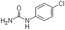 structure of CAS# 140-38-5, 4-氯苯基脲