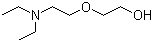 2-(2-二乙氨基乙氧基)乙醇分子结构 (CAS 140-82-9)