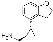 CAS # 1400898-49-8, (1R,2R)-2-(2,3-Dihydro-4-benzofuranyl)cyclopropanemethanamine, [(1R,2R)-2-(2,3-Dihydrobenzofuran-4-yl)cyclopropyl]methanamine