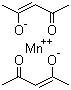 structure of CAS# 14024-58-9, 乙酰丙酮锰(II)