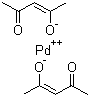 structure of CAS# 14024-61-4, Palladium(II) acetylacetonate