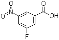 structure of CAS# 14027-75-9, 3-氟-5-硝基苯甲酸