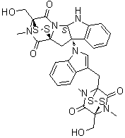structure of CAS# 1403-36-7, Chetomin