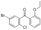 structure of CAS# 1404477-10-6, Dapagliflozin Bromo Keto Impurity