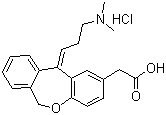 structure of CAS# 140462-76-6, Olopatadine hydrochloride