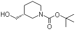 structure of CAS# 140695-84-7, (S)-1-Boc-3-羟甲基哌啶