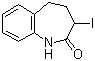 CAS # 140700-64-7, 3-Iodo-2,3,4,5-tetrahydro-1H-1-benzazepin-2-one, 1,3,4,5-Tetrahydro-3-iodo-2H-1-benzazepin-2-one