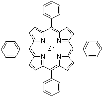 structure of CAS# 14074-80-7, 5,10,15,20-四苯基-21H,23H-卟吩锌