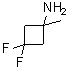 structure of CAS# 1408076-03-8, 3,3-二氟-1-甲基环丁胺