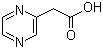 structure of CAS# 140914-89-2, 2-Pyrazineacetic acid