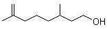 structure of CAS# 141-25-3, 3,7-Dimethyl-7-octen-1-ol