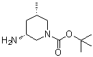 CAS 登录号：1413367-76-6, (3R,5S)-rel-3-氨基-5-甲基-1-哌啶羧酸叔丁酯