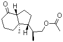structure of CAS# 141411-00-9, [1R-[1alpha(S*),3abeta,7aalpha]]-1-[2-(乙酰氧基)-1-甲基乙基]八氢-7a-甲基-4H-茚-4-酮