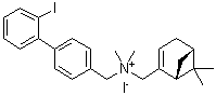 CAS # 1414376-85-4, N-[[(1R,5S)-6,6-Dimethylbicyclo[3.1.1]hept-2-en-2-yl]methyl]-2'-iodo-N,N-dimethyl-[1,1'-biphenyl]-4-methanaminium iodide (1:1)