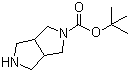 structure of CAS# 141449-85-6, 2-Boc-hexahydropyrrolo[3,4-c]pyrrole