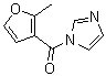 structure of CAS# 1415238-77-5, 1H-咪唑-1-基(2-甲基-3-呋喃基)甲酮