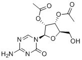 CAS # 1415316-72-1, Azacitidine Impurity 33, (2R,3R,4R,5R)-2-(4-amino-2-oxo-1,3,5-triazin-1(2H)-yl)-5-(hydroxyl methyl)tetrahydrofuran-3,4-diyl diacetate