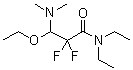 CAS # 141547-00-4, 3-(Dimethylamino)-3-ethoxy-N,N-diethyl-2,2-difluoropropanamide