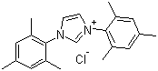 structure of CAS# 141556-45-8, 1,3-双(2,4,6-三甲基苯基)氯化咪唑鎓