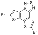 structure of CAS# 1415761-37-3, 5,8-二溴二噻吩并[3',2':3,4;2'',3'':5,6]苯并[1,2-c][1,2,5]噻二唑