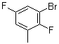 structure of CAS# 1416354-32-9, 1-溴-2,5-二氟-3-甲基苯