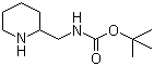 structure of CAS# 141774-61-0, 2-(叔丁氧羰基氨基甲基)-哌啶