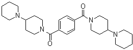 structure of CAS# 1418741-86-2, 1,1'-(1,4-亚苯基)二[1-[1,4'-联哌啶]-1'-基甲酮]