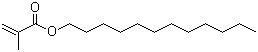 structure of CAS# 142-90-5, Dodecyl 2-methylacrylate