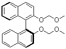 structure of CAS# 142128-92-5, (S)-2,2'-Bis(methoxymethoxy)[1,1'-binaphthyl]