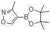 structure of CAS# 1421846-79-8, 3-Methylisoxazole-4-boronic acid pinacol ester