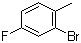 structure of CAS# 1422-53-3, 2-溴-4-氟甲苯