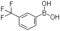 structure of CAS# 1423-26-3, 3-(Trifluoromethyl)phenylboronic acid