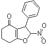 3,5,6,7-Tetrahydro-2-nitro-3-phenyl-4(2H)-benzofuranone molecular structure (CAS 14232-87-2)