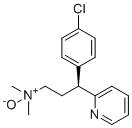 structure of CAS# 142494-46-0, S-Chlorpheniramine N-Oxide
