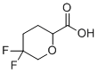 structure of CAS# 1426135-66-1, 5,5-二氟四氢吡喃e-2-羧酸