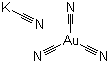 CAS # 14263-59-3, Potassium gold(III) cyanide, Potassium tetrakis(cyano-C)aurate