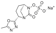 CAS # 1426572-43-1, Sodium [(2S,5R)-2-(5-methyl-1,3,4-oxadiazol-2-yl)-7-oxo-1,6-diazabicyclo[3.2.1]octan-6-yl] sulfate