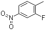 CAS # 1427-07-2, 2-Fluoro-4-nitrotoluene, 2-Fluoro-1-methyl-4-nitrobenzene