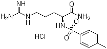 structure of CAS# 14279-64-2, N-对甲苯磺酰基-L-精氨酰胺盐酸盐