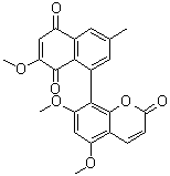 CAS 登录号：142878-03-3, 飞龙掌血香豆醌
