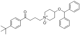 structure of CAS# 1429071-63-5, Ebastine EP Impurity F
