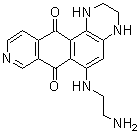 CAS 登录号：1430561-06-0, 6-[(2-氨基乙基)氨基]-1,2,3,4-四氢-异喹啉并[6,7-f]喹喔啉-7,12-二酮