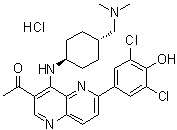 structure of CAS# 1431698-10-0, OTSSP 167 hydrochloride