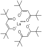structure of CAS# 14319-13-2, Tris(dipivaloylmethanato)lanthanum