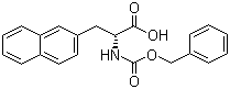structure of CAS# 143218-10-4, Cbz-3-(2-萘基)-D-丙氨酸