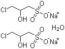 structure of CAS# 143218-48-8, 3-氯-2-羟基丙烷磺酸钠半水合物