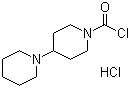 structure of CAS# 143254-82-4, 1-氯甲酰基-4-哌啶基哌啶盐酸盐