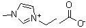 structure of CAS# 143314-17-4, 3-Ethyl-1-methylimidazolium acetate